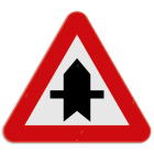 B15a Verkeersbord z. 400mmT250 HI klasse2