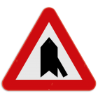 B15g Verkeersbord z. 400mmT250 HI klasse2