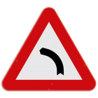 A1a Verkeersbord z. 400mmT250 HI klasse2