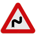 A1d Verkeersbord z. 400mmT250 HI klasse2