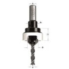 VERZINKER MET DIEPTE INSTELLING RECHTSD=12 S=8 45º Z2 D3=4