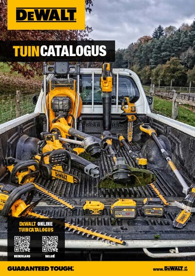 DEWALT Tuincatalogus 2025